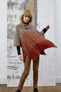 Knitting set Oversized pullover  with knitting instructions in garnwelt box in size one size