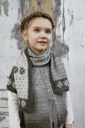 Strickset Schal Lang Yarns PUNO mit Anleitung in garnwelt-Box ca 23 x 100 cm