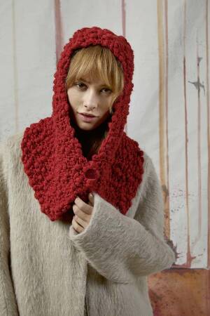 Strickset Kapuze Lang Yarns AMANTANI mit Anleitung in garnwelt-Box