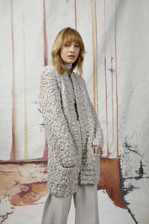 Strickset Jacke Lang Yarns AMANTANI mit Anleitung in garnwelt-Box S-M