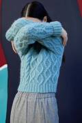 Knitting set Pullover  with knitting instructions in...