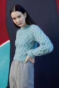 Knitting set Pullover  with knitting instructions in garnwelt box