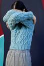 Strickset Pullover Lang Yarns MALOU LIGHT mit Anleitung in garnwelt-Box S