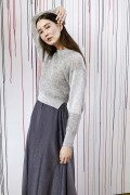 Strickset Pullover Lang Yarns BABY ALPACA / MOHAIR LUXE mit Anleitung in garnwelt-Box XL