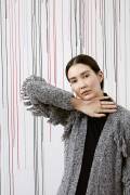 Strickset Jacke Lang Yarns ARIO mit Anleitung in garnwelt-Box S