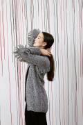Strickset Jacke Lang Yarns ARIO mit Anleitung in garnwelt-Box S