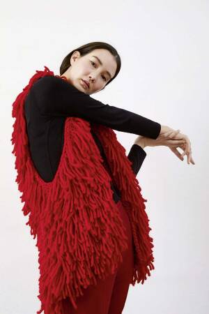Strickset Weste Lang Yarns VIRGINIA mit Anleitung in garnwelt-Box