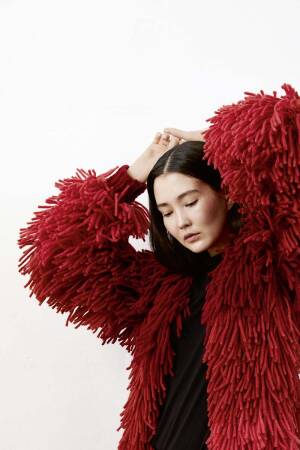 Strickset Jacke Lang Yarns MALOU mit Anleitung in garnwelt-Box