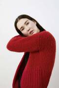 Strickset Jacke Lang Yarns CASHMERE BIG / PASSIONE mit Anleitung in garnwelt-Box