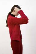 Strickset Jacke Lang Yarns CASHMERE BIG / PASSIONE mit Anleitung in garnwelt-Box S-M