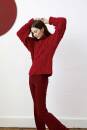 Knitting set Sweater MERINO 70 with knitting instructions in garnwelt box in size S-M