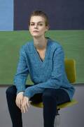 Knitting set Oversized Pullover  with knitting instructions in garnwelt box in size S