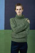 Knitting set Sweater  with knitting instructions in garnwelt box in size S
