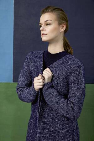 Knitting set Jacket  with knitting instructions in garnwelt box