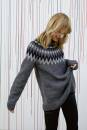 Knitting set Sweater CARPE DIEM with knitting instructions in garnwelt box