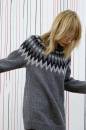 Knitting set Sweater CARPE DIEM with knitting instructions in garnwelt box in size S