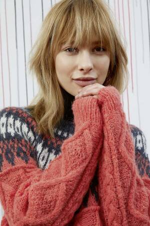 Strickset Pullover Lang Yarns ALPACA SUPERLIGHT mit Anleitung in garnwelt-Box S