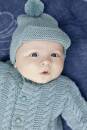 Strickset Mütze Lang Yarns CASHMERINO FOR BABIES AND MORE mit Anleitung in garnwelt-Box