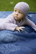 Strickset Jäckchen Lang Yarns CASHMERINO FOR BABIES AND MORE mit Anleitung in garnwelt-Box 62