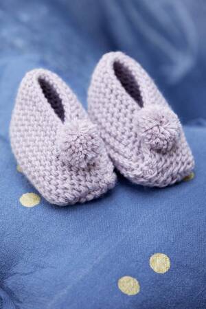 Strickset Finkli Lang Yarns CASHMERINO FOR BABIES AND MORE mit Anleitung in garnwelt-Box