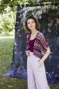 Strickset Schal Lang Yarns MILTON mit Anleitung in garnwelt-Box ca 40 x 160 cm
