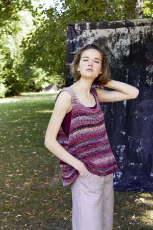Strickset Top Lang Yarns MILTON mit Anleitung in garnwelt-Box