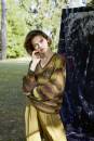 Knitting set Sweater  with knitting instructions in garnwelt box in size S-M