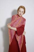 Strickset Dreiecktuch Lang Yarns BLOOM mit Anleitung in...