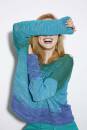 Strickset Pullover Lang Yarns BLOOM mit Anleitung in garnwelt-Box