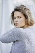 Knitting set Cardigan  with knitting instructions in...