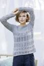 Knitting set Sweater  with knitting instructions in garnwelt box in size S