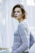 Knitting set Sweater  with knitting instructions in garnwelt box in size M
