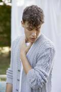Strickset Jacke unisex Lang Yarns SOFT COTTON mit Anleitung in garnwelt-Box S-M