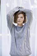 Strickset Pullover unisex Lang Yarns SOFT COTTON mit Anleitung in garnwelt-Box S-M
