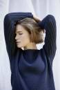 Strickset Pullover Lang Yarns SOFT COTTON mit Anleitung in garnwelt-Box S