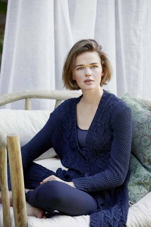 Strickset Jacke Lang Yarns SOFT COTTON mit Anleitung in garnwelt-Box