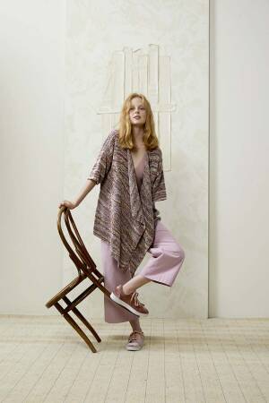 Strickset Jacke  Lang Yarns LILY mit Anleitung in garnwelt-Box one size