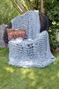Strickset Plaid Lang Yarns SMILLA mit Anleitung in garnwelt-Box ca 150 x150 cm