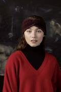 Knitting set Headband  with knitting instructions in garnwelt box