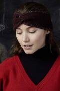 Strickset Stirnband Lang Yarns LUSSO / DECO mit Anleitung in garnwelt-Box ca 50 cm
