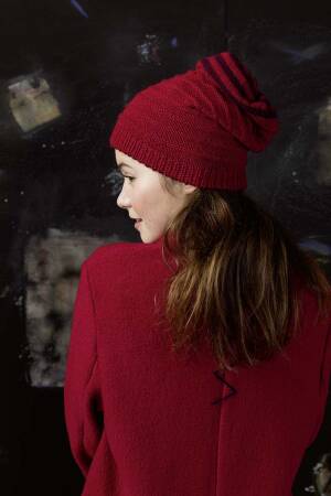 Strickset Doppelte Mütze Lang Yarns BABY ALPACA mit Anleitung in garnwelt-Box DG