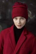 Strickset Doppelte Mütze Lang Yarns BABY ALPACA mit Anleitung in garnwelt-Box DG