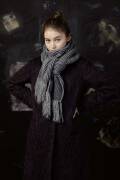 Strickset Schal Lang Yarns NOVA mit Anleitung in garnwelt-Box ca 23 x 180 cm
