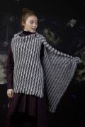 Strickset Weste Lang Yarns LUSSO mit Anleitung in...