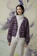 Strickset Jacke Lang Yarns LYONEL mit Anleitung in garnwelt-Box