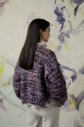 Strickset Jacke Lang Yarns LYONEL mit Anleitung in garnwelt-Box S-M