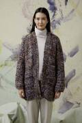 Strickset Jacke Lang Yarns LYONEL mit Anleitung in garnwelt-Box S-M