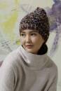 Strickset Mütze Lang Yarns LYONEL mit Anleitung in garnwelt-Box