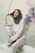 Strickset Snood Lang Yarns LYONEL mit Anleitung in garnwelt-Box