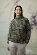 Knitting set Sweater  with knitting instructions in garnwelt box